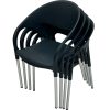 Mira Chairs - Grey 7 Grey Plastic Chairs