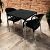 Black Canteen Bistro Set Black Canteen Bistro Set - BE Furniture Sales