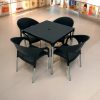 Grey Plastic Cafe Set Grey Plastic Cafe Set - BE Furniture Sales