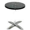 Monaco Bistro Table - Alcantara Black Top 1 Monaco Bistro Tables