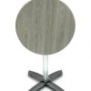 Monaco Bistro Table - White Driftwood Top 6 Monaco Bistro Tables