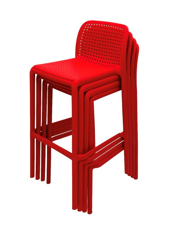 Red Bar Stools