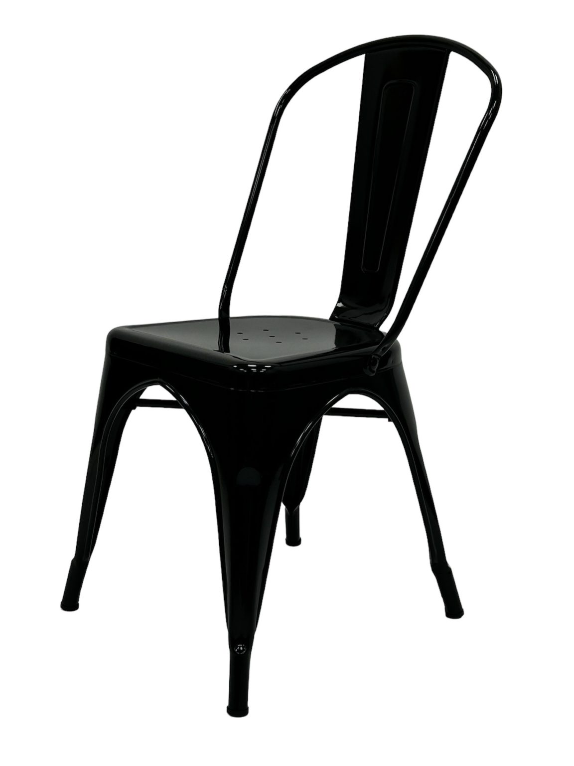 Black Metal Tolix Chairs Cafe's, Bistros BE Furniture Sales