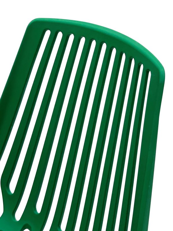 Green Plastic Stacking Chairs