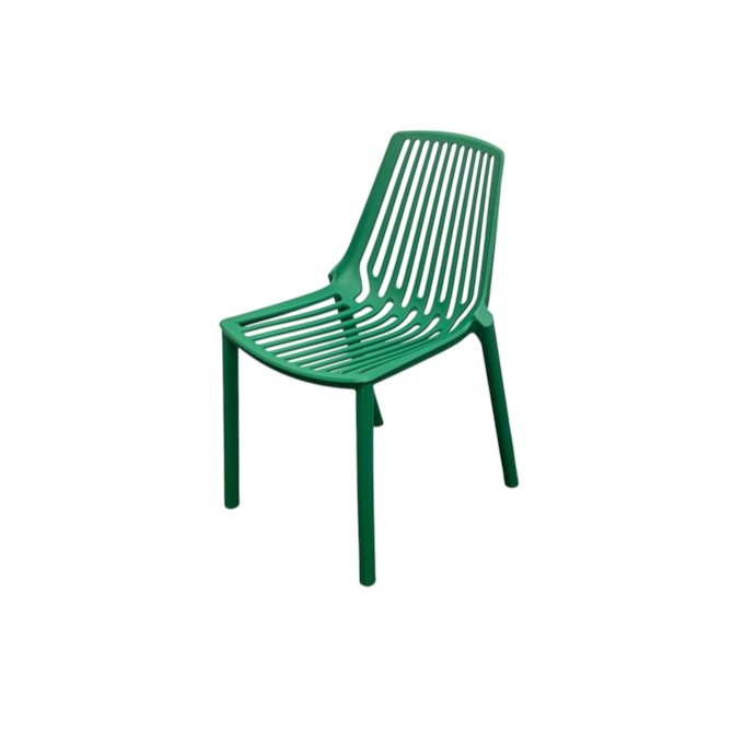 Green Plastic Stacking Chairs