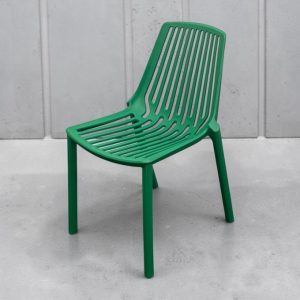 Green Plastic Stacking Chairs - BE Furniture Sales