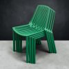 Green Plastic Stacking Chairs