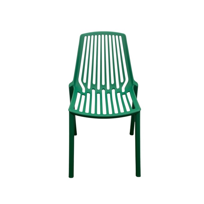 Green Plastic Stacking Chairs