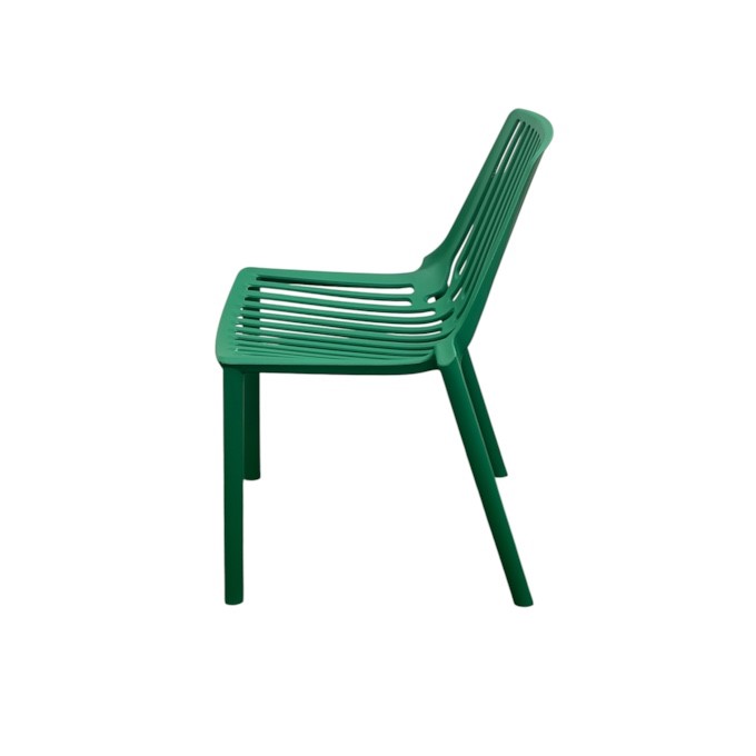 Green Plastic Stacking Chairs