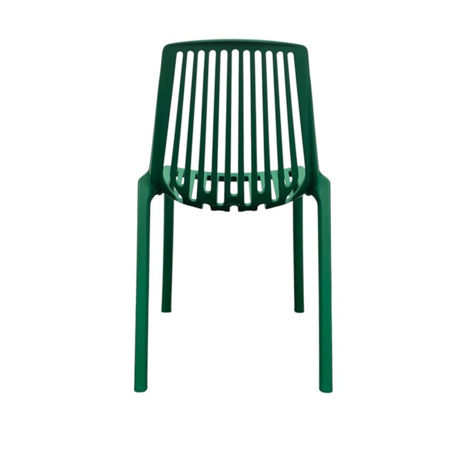 Green Plastic Stacking Chairs