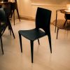 Black Plastic Stacking Chairs Black Plastic Stacking Chairs - Cafe or Home - BE Furniture Sales
