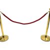LG-7-E Gold Post 4 Gold Barrier Posts