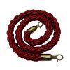 Red Braided Ropes Gold Ends