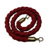 Red Braided Ropes, Gold Ends 1 Red Braided Ropes Gold Ends