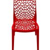 XH-693 3 Red Designer Web Chairs