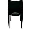 XH-8013 Black Stacking Chair 5 Black Stacking Chairs