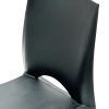 XH-8013 Black Stacking Chair 6 Black Stacking Chairs