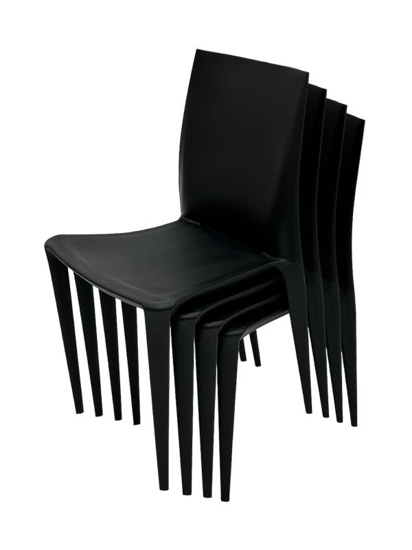 Black Stacking Chairs