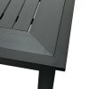 BE-N3T Table 3 80cm Square Black Bistro Table