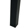 BE-N3T Table 6 80cm Square Black Bistro Table
