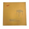 BE-N3T Table 8 80cm Square Black Bistro Table
