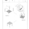BE-N3T Table 9 80cm Square Black Bistro Table