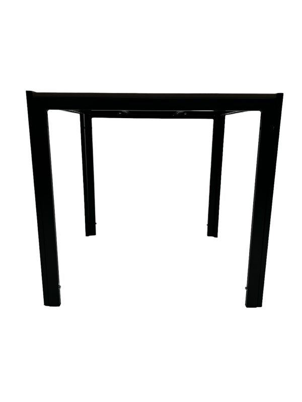 80cm Square Brown Bistro Table