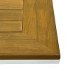 BE-N5T Table 3 Square Pedestal Bistro Table