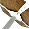 BE-N5T Table 6 Square Pedestal Bistro Table