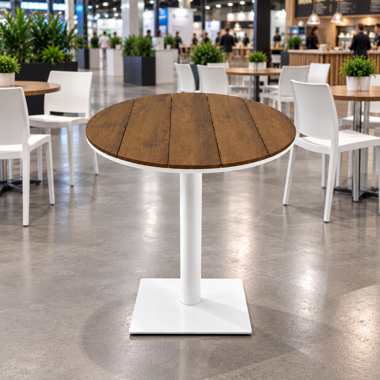 Wood Effect Bistro Table Wood Effect Bistro Table