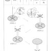 BE-N8T Table Instructions Commercial Cafe Bistro Table