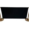 BS-26-Wood Cafe Barrier Set 2 Wood Effect Cafe Barrier