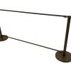 BS-26-Wood Cafe Barrier Set 3 Wood Effect Cafe Barrier