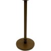 BS-26-Wood Post 1 Wood Effect Cafe Barrier Post