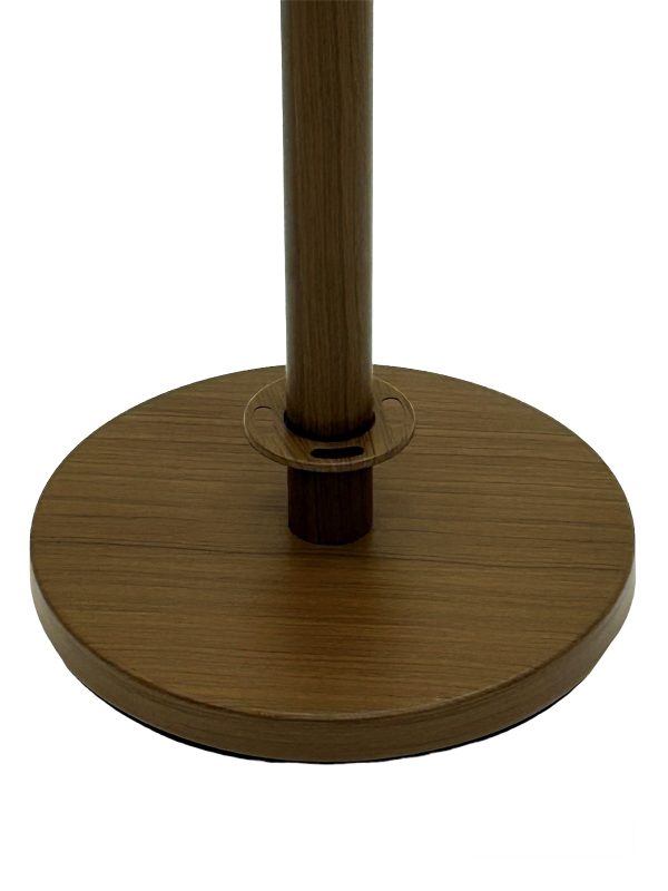 Wood Effect Cafe Barrier Post
