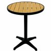 Commercial Cafe Bistro Table - 60cm Diameter - BE Furniture Sales