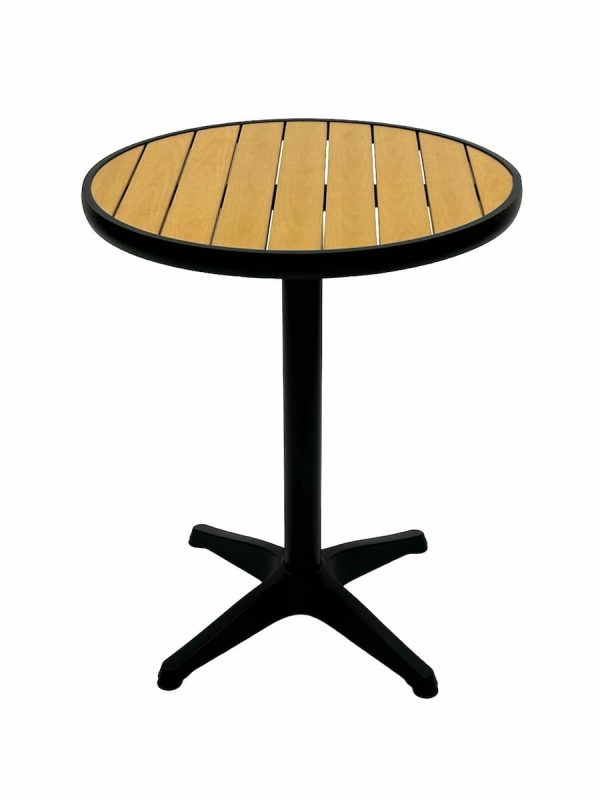 Commercial Cafe Bistro Table - 60cm Diameter - BE Furniture Sales