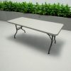 HY-T004 Table Blowmold Plastic Catering Table - 6ft Long