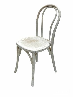 Limewash Bentwood Wooden Chairs - Distressed Chairs - BE Furniture Sales