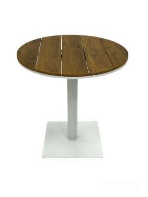 Round Pedestal Bistro Table - 70cm Diameter - BE Furniture Sales