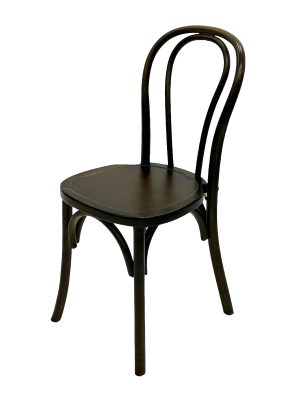 Dark Bentwood Wooden Chair