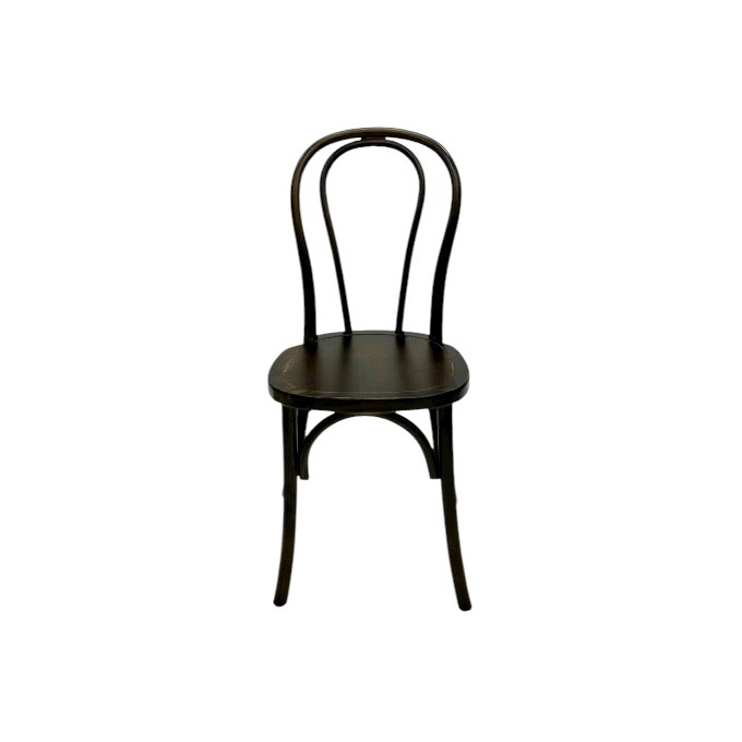 Dark Bentwood Wooden Chair