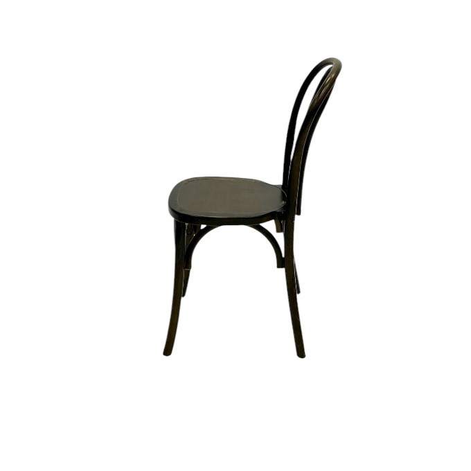 Dark Bentwood Wooden Chair
