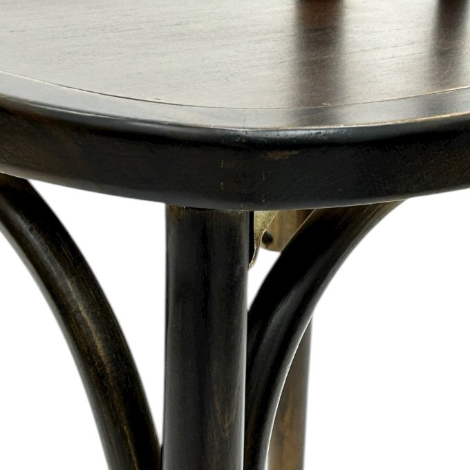 Dark Bentwood Wooden Chair