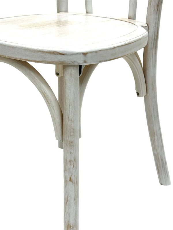 Limewash Bentwood Wooden Chair