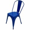 Blue Tolix Style Chairs for Cafes and Bistro - BE Furniture Sales