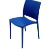 GS-SL088 Blue Stacking Chair 1 Blue Plastic Stacking Chairs