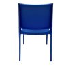 GS-SL088 Blue Stacking Chair 5 Blue Plastic Stacking Chairs