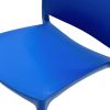 Blue Plastic Stacking Chairs