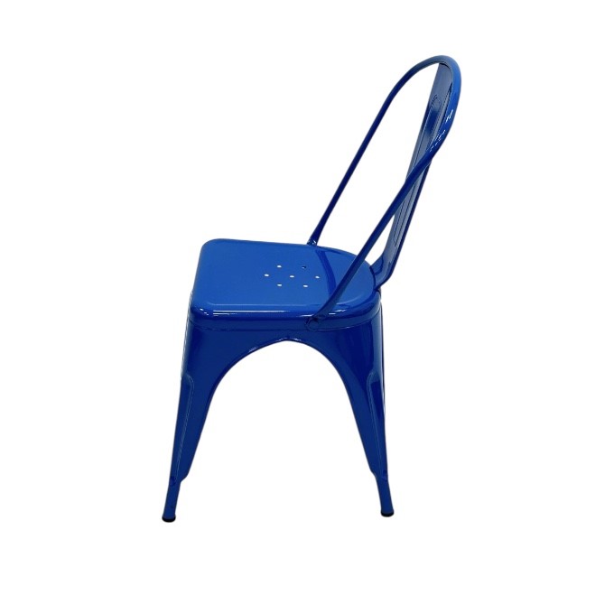 Blue Tolix Style Chairs Blue Tolix Style Chairs